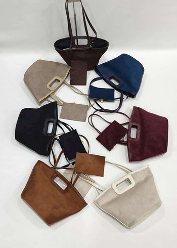 Kahverengi Deri Kadın Çanta - Görsel 4