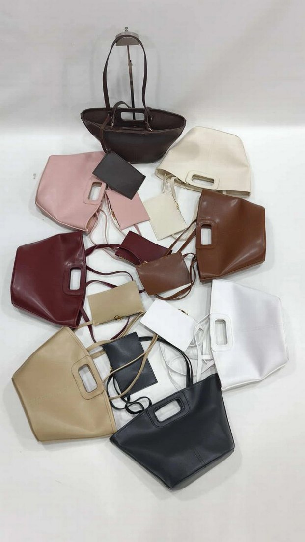 Kahverengi Deri Kadın Çanta - Görsel 3