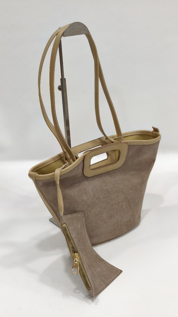 Kahverengi Deri Kadın Çanta - Görsel 5