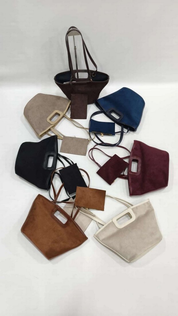 Kahverengi Deri Kadın Çanta - Görsel 4