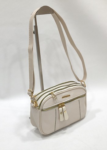 Bordo Deri Kadın Çapraz Çanta - Görsel 4