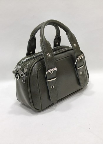 kırem Deri Tokalı Kadın Çanta - Görsel 5