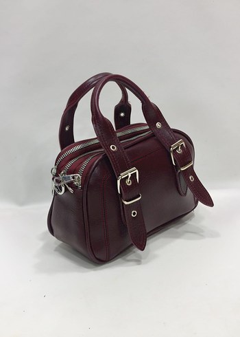 kırem Deri Tokalı Kadın Çanta - Görsel 8