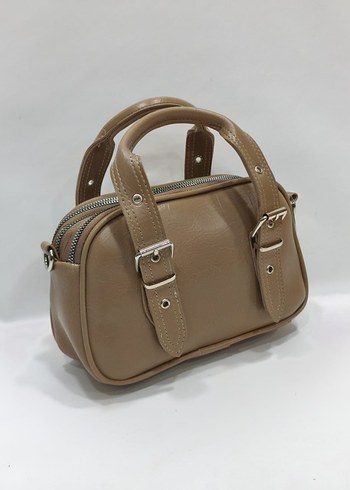 kırem Deri Tokalı Kadın Çanta - Görsel 6