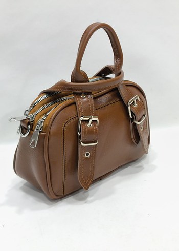 kırem Deri Tokalı Kadın Çanta - Görsel 7