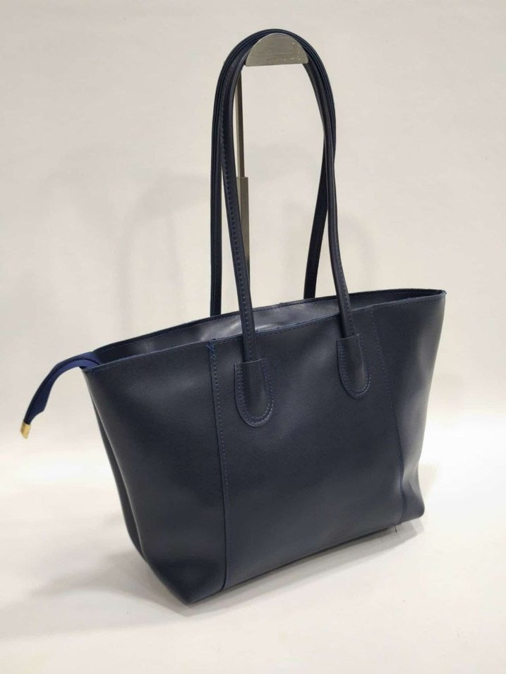 Kahverengi Deri Kadın Omuz Çantası - Görsel 2