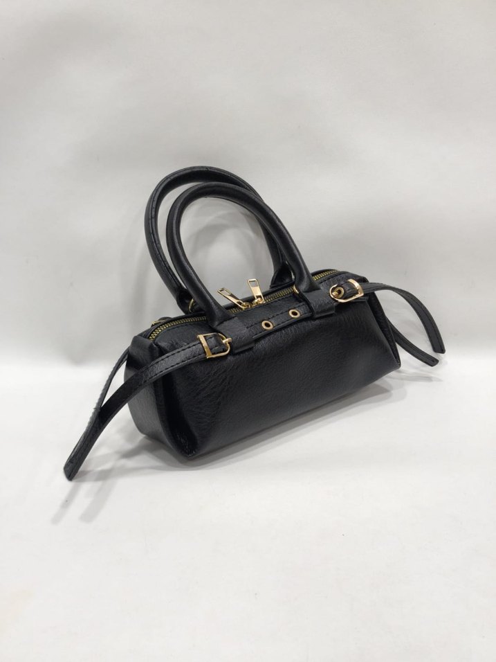 Kahverengi Deri Kadın Çanta - Görsel 4