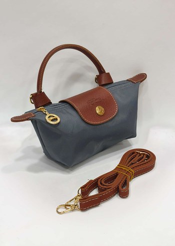 Siyah Deri Tokalı Kadın Çapraz Çanta - Görsel 2