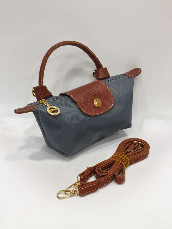 Siyah Deri Tokalı Kadın Çapraz Çanta - Görsel 2