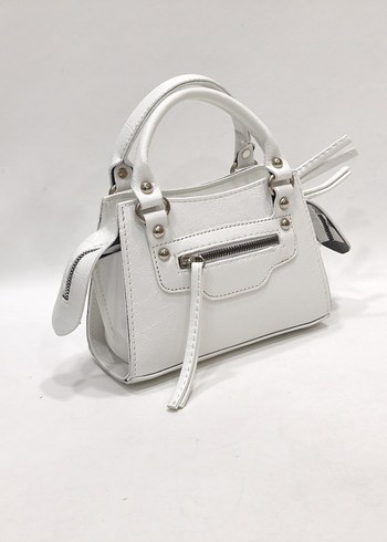 Kahverengi Deri Tokalı Kadın Çantası - Görsel 4