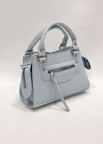 Kahverengi Deri Tokalı Kadın Çantası - Görsel 5