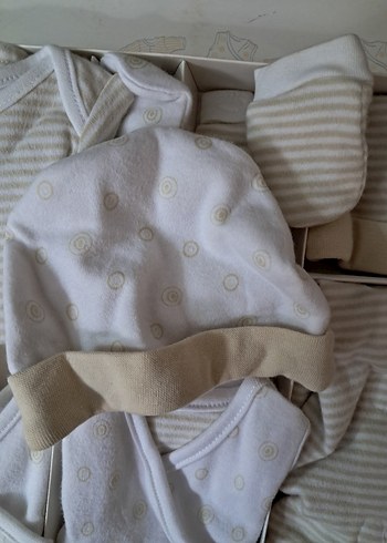 Pamuklu Yeni doğan Bebek Seti - Görsel 2