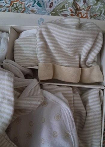 Pamuklu Yeni doğan Bebek Seti - Görsel 9