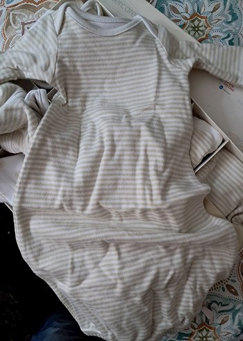 Pamuklu Yeni doğan Bebek Seti - Görsel 6