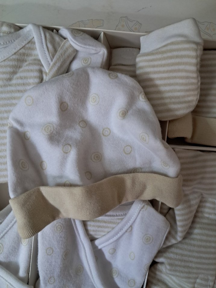 Pamuklu Yeni doğan Bebek Seti - Görsel 2