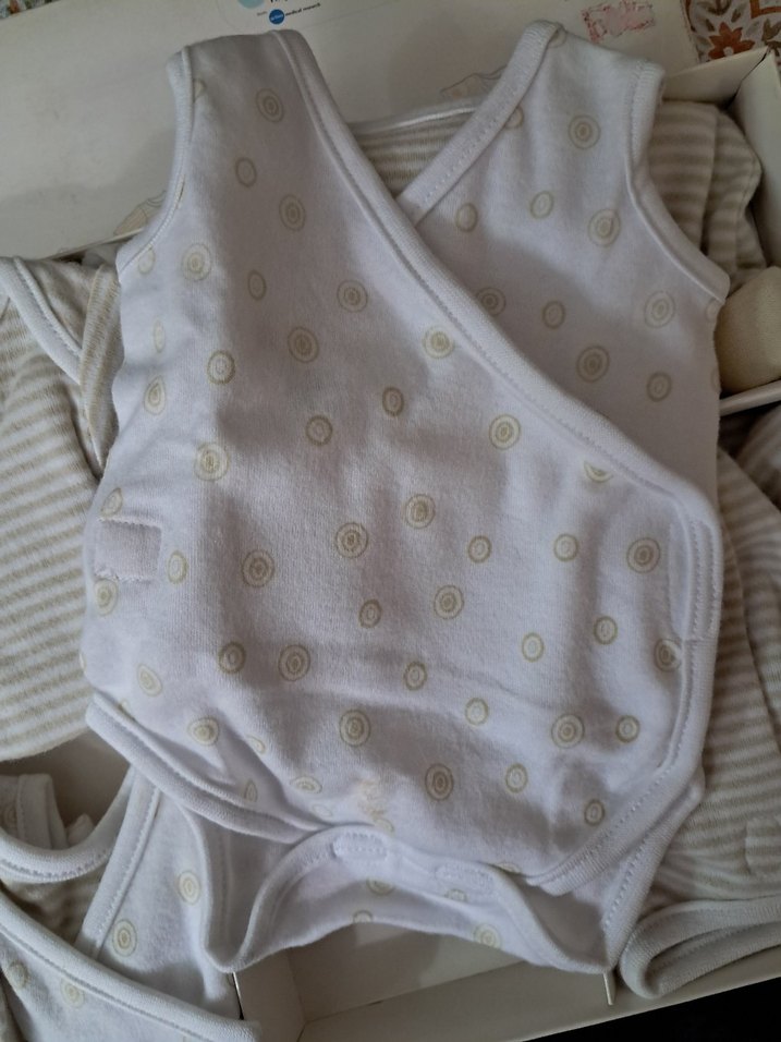 Pamuklu Yeni doğan Bebek Seti - Görsel 3