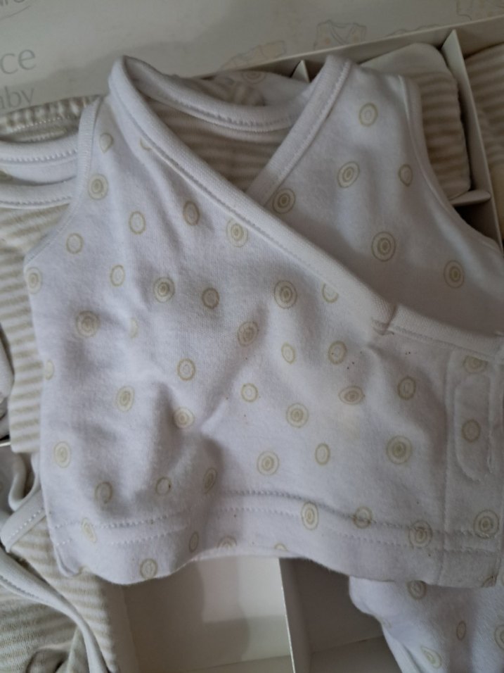 Pamuklu Yeni doğan Bebek Seti - Görsel 4