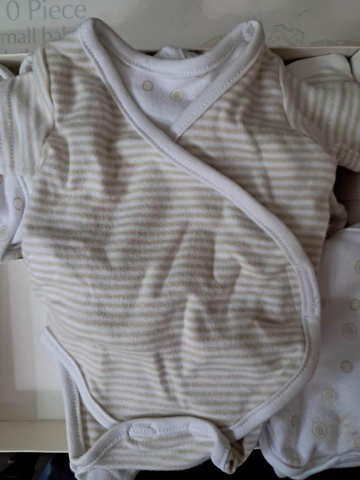 Pamuklu Yeni doğan Bebek Seti - Görsel 5