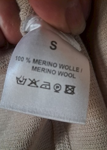 s Beden Merinos yün Hırka