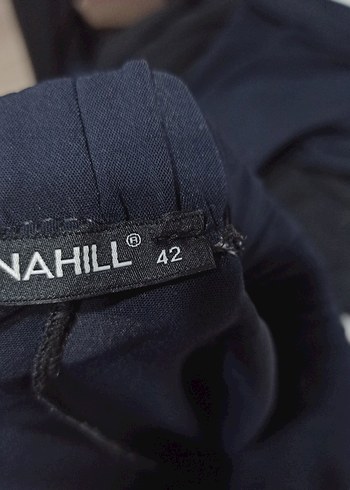 42 Beden mavi Renk Kadın Lacivert 42 beden Kumaş Pantolon