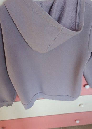 10_11 yaş lila sweatshirt - Görsel 7