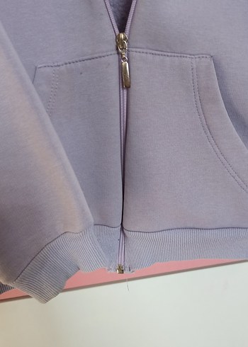 10_11 yaş lila sweatshirt - Görsel 6