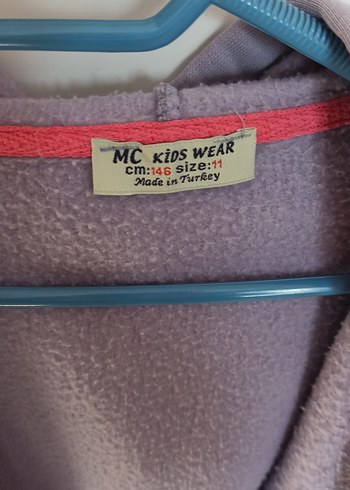 10_11 yaş lila sweatshirt - Görsel 2