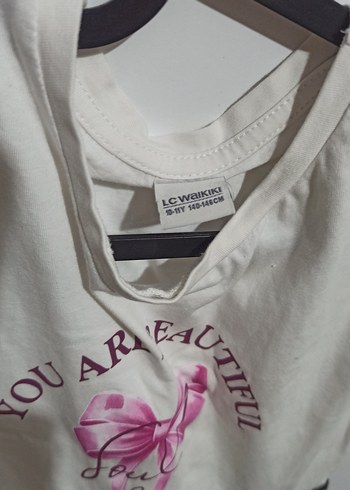 Pembe Fiyonk Baskılı Kız Elbisesi lcw 10_11 yas - Görsel 7