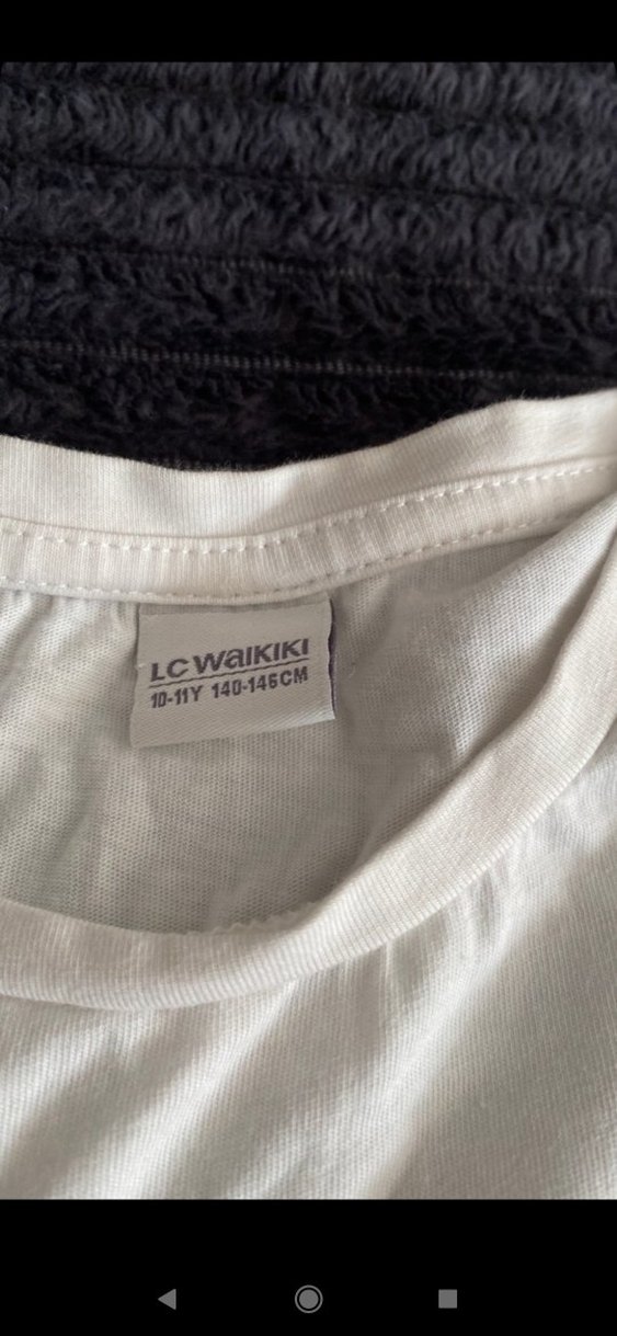 Pembe Fiyonk Baskılı Kız Elbisesi lcw 10_11 yas - Görsel 3