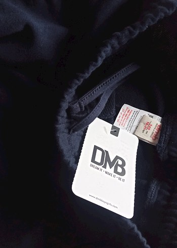 Koyu Mavi Geniş Kesim Kız Pantolonu - Görsel 4