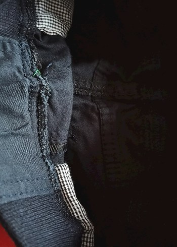 Düğmeli Lacivert  Çocuk  Pantolon 10_11 yaş - Görsel 6