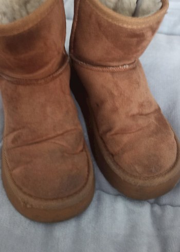 Moon Boot  Sicak Ve Sik Kahverengi Suet Bot