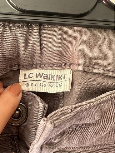 LC Waikiki 10 yaş kız çocuk gri pantolon