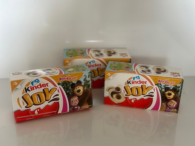  Kinder joy maşa ile koca ayı