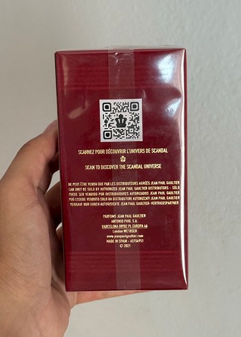  Beden Jean Paul Gaultier Scandal erkek Parfümü