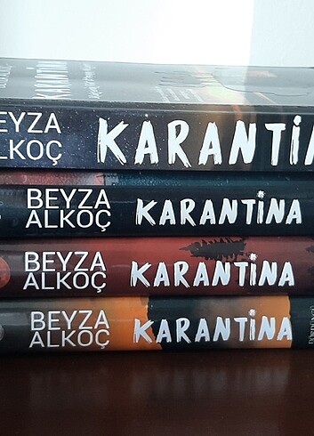 Beyza Alkoç- Karantina ilk 4 kitap 4'lü set (sadece ilk kitap in