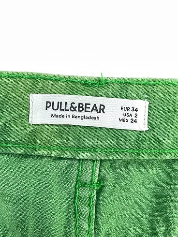 34 Beden yeşil Renk Pull and Bear Jean / Kot %70 İndirimli.