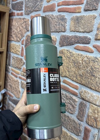 Stanley Klasik Termos Şişe - Haki - Görsel 4