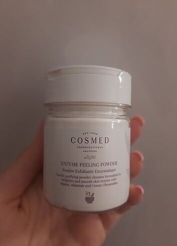 Cosmed - Enzim Peeling + the purest solutions kırmızı peeling
