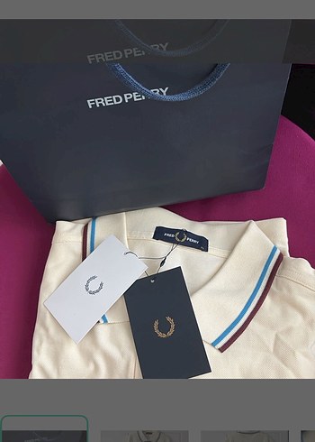 Fred Perry Krem Polo Tisort Xl