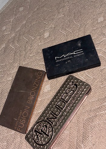 Koyu Kahverengi Göz Farı Paleti Seti - Görsel 2