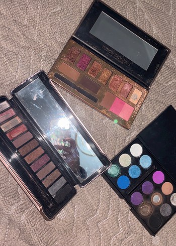 Koyu Kahverengi Göz Farı Paleti Seti - Görsel 4