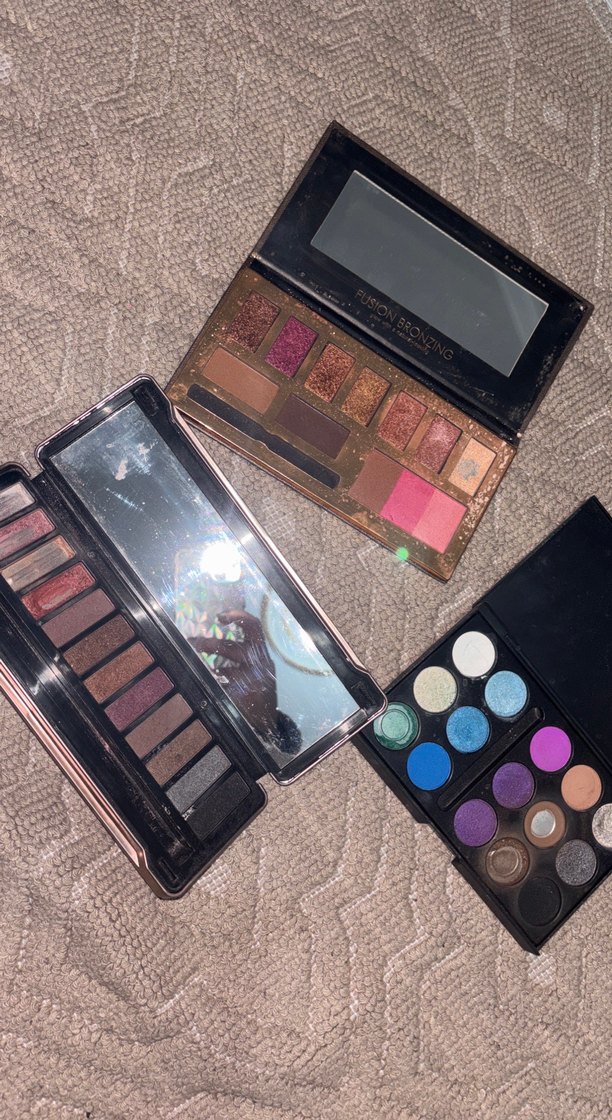 Koyu Kahverengi Göz Farı Paleti Seti - Görsel 4