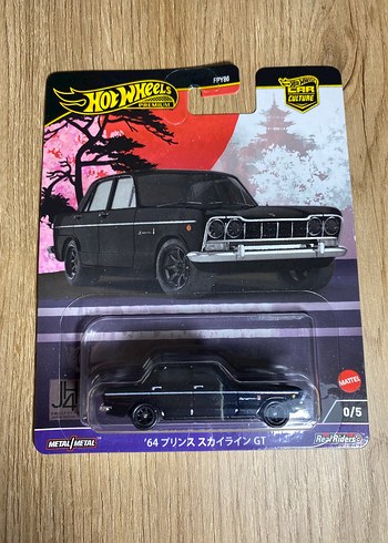 Siyah Hot Wheels '64 Skyline GT CHASE