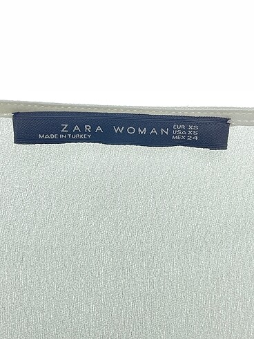 xs Beden beyaz Renk Zara Bluz %70 İndirimli.