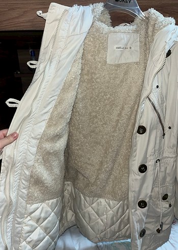 Uzun LCW kadın mont içi peluş - Görsel 5