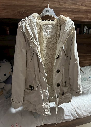 Uzun LCW kadın mont içi peluş - Görsel 2