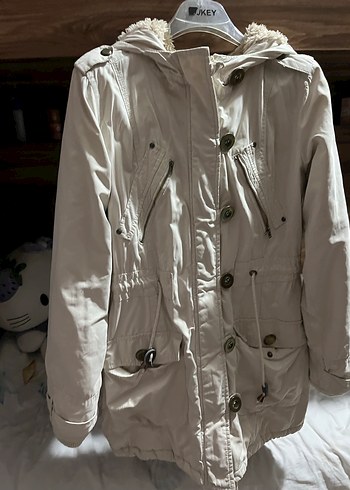 Uzun LCW kadın mont içi peluş - Görsel 12