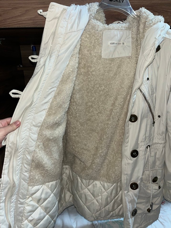 Uzun LCW kadın mont içi peluş - Görsel 5