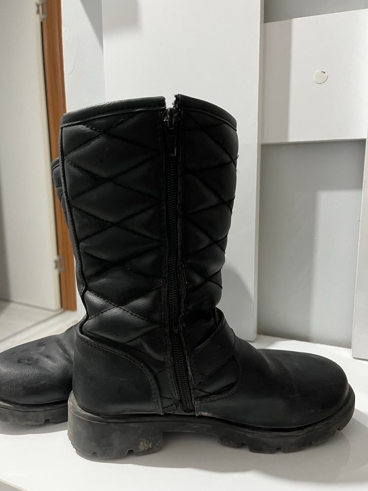 Kız Çoçuk siyah bot kinetix - Görsel 3